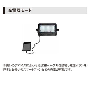センサー付きソーラー充電式LEDライト セパレートタイプ 昼白色