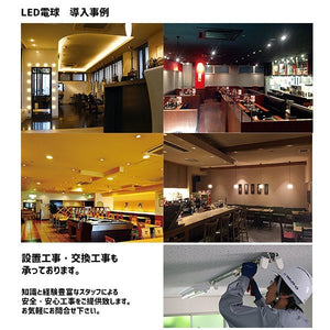 カラー電球 LED電球 オレンジ色 橙色 口金 E26 防水 調光 MPL-B-5/ORANGE　