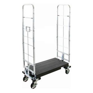 【NEW】4輪台車 高性能モデル コンパクトカート MCC-4-2 外寸：1020W×480L×1650H 送料・消費税込み！【3～4営業日での出荷】