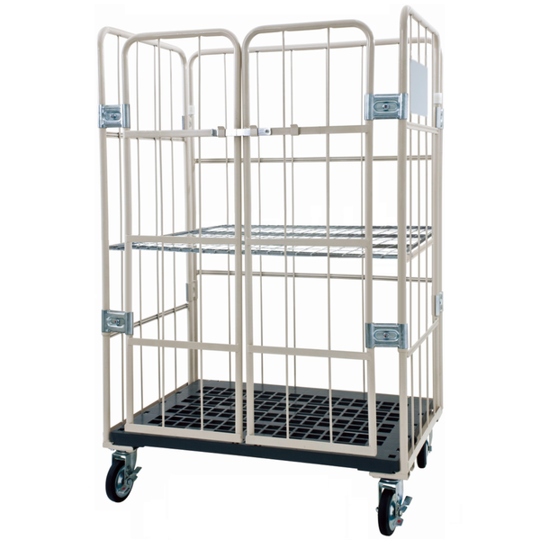 ロールボックス カゴ車 カゴ台車 前面観音扉タイプ MJK-5C-K-M3 1100W ロールボックス カゴ車 カゴ台車 前面観音扉タイプ MJK-5C-K-M3 1100W