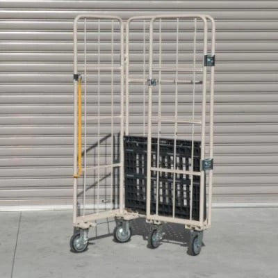 ロールボックスパレット　850W×650L×1700H　MPR-3C-K　看板付き