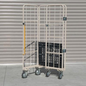 カゴ車 カゴ台車 ロールボックス MPR-1C-B-T1 800W×600D×1700H ベルト