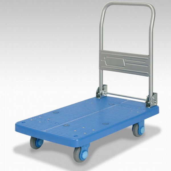 手押し台車 プラスチック台車 ハンドル折り畳み可能 静音 825L(長さ 手押し台車 プラスチック台車 ハンドル折り畳み可能 静音 825L(長さ