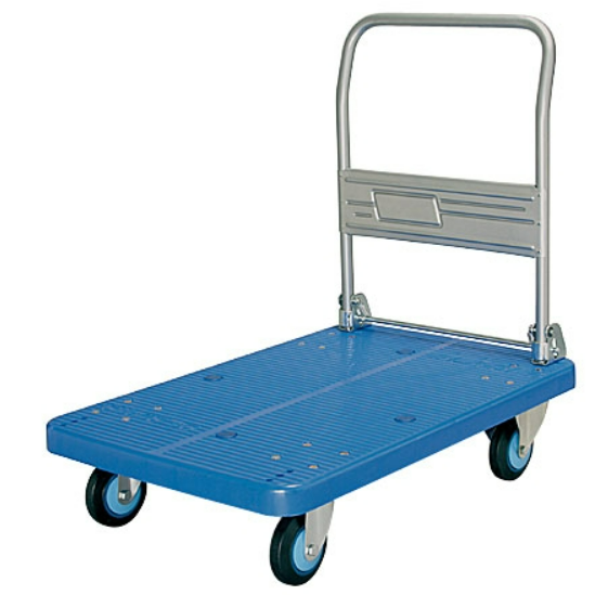 手押し台車 プラスチック台車 ハンドル折り畳み可能 清潔 910L(長さ 手押し台車 プラスチック台車 ハンドル折り畳み可能 清潔 910L(長さ