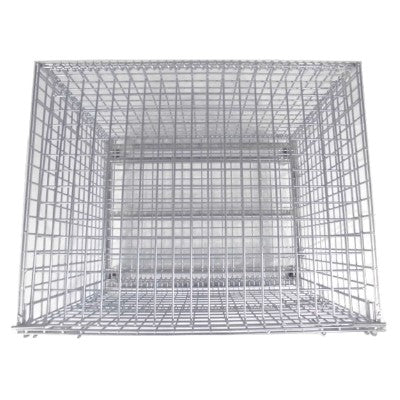メッシュパレット　一体型フタつき　呼称寸法：1000W×800L×850H（脚高さ含む） 耐荷重：1500kg　サンキン製：SC-3-futa　網パレ【7～10日で出荷可能】