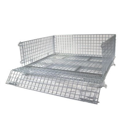 メッシュパレット 網パレ ハーフサイズ　呼称寸法：1200W×1000L×510H（脚高さ含む） 耐荷重：1000kg　サンキン製：SC-4 1/2 【4～5日で出荷可能】