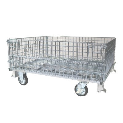 メッシュパレット 網パレ ハーフサイズ　呼称寸法：1200W×1000L×510H（脚高さ含む） 耐荷重：1000kg　サンキン製：SC-4 1/2 【4～5日で出荷可能】