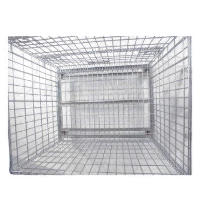 メッシュパレット 網パレ　呼称寸法：1000W×800L×850H（脚高さ含む） 耐荷重：1000kg　サンキン製：SCS-3【4～5日で出荷可能】