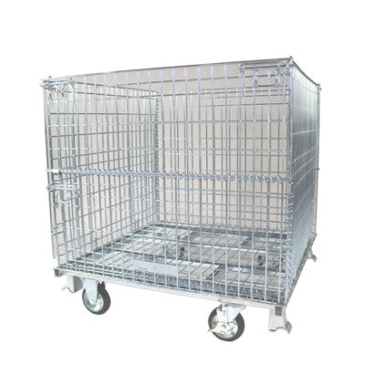 メッシュパレット 網パレ　呼称寸法：1050W×1050L×1000H（脚高さ含む） 耐荷重：1000kg　サンキン製：SCS-5 【4～5日で出荷可能】