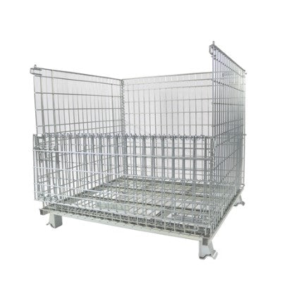 メッシュパレット 網パレ　呼称寸法：1050W×1050L×1000H（脚高さ含む） 耐荷重：1000kg　サンキン製：SCS-5 【4～5日で出荷可能】