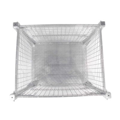 吊り下げ・吊り上げメッシュパレット　ハンガーパレット　網パレ　呼称寸法：1000W×800L×850H（脚高さ含む） 耐荷重：1000kg　サンキン製：SHG-3【4～5日で出荷可能】